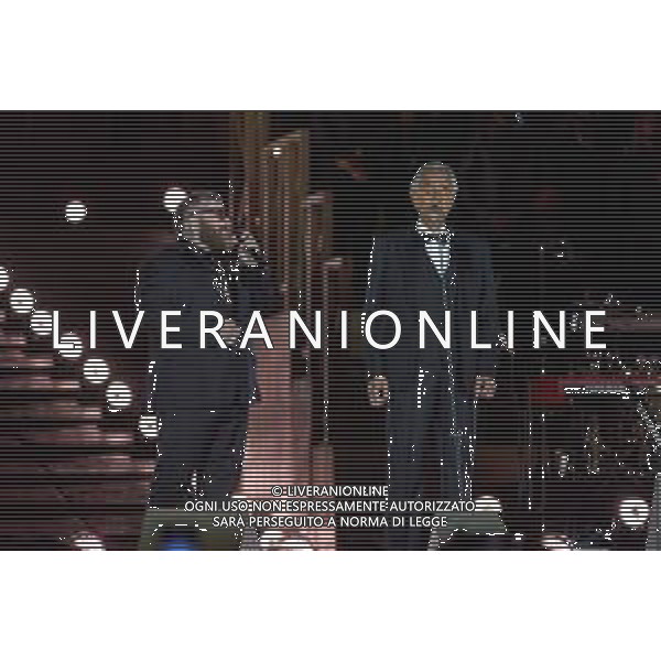 Citta\' del Vaticano 13 Settembre 2025 Celebrita\' internazionali cantano durante l\'evento "Grace for the world" Nella foto: Teddy Swims, Andrea Bocelli Foto Andrea Bracaglia-Ag Aldo Liverani sas