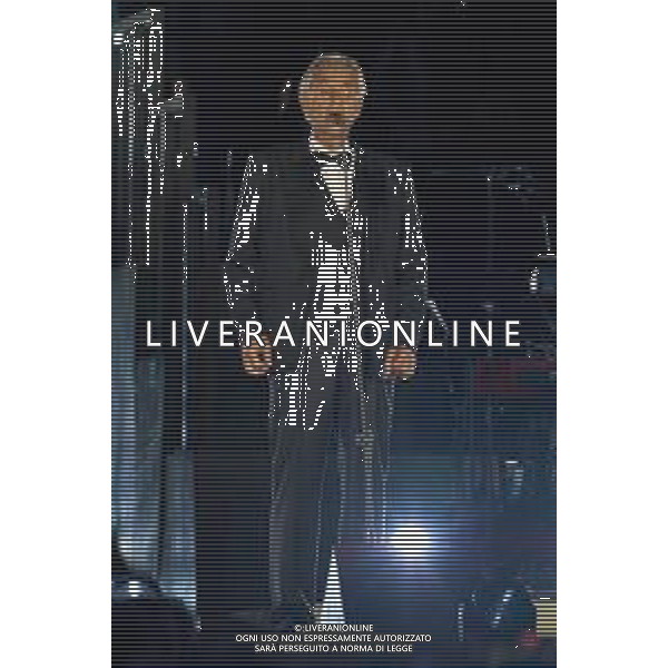 Citta\' del Vaticano 13 Settembre 2025 Celebrita\' internazionali cantano durante l\'evento "Grace for the world" Nella foto: Andrea Bocelli Foto Andrea Bracaglia-Ag Aldo Liverani sas