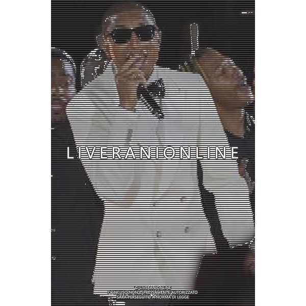 Citta\' del Vaticano 13 Settembre 2025 Celebrita\' internazionali cantano durante l\'evento "Grace for the world" Nella foto: Pharrell Williams Foto Andrea Bracaglia-Ag Aldo Liverani sas