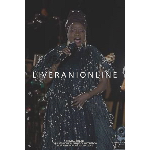 Citta\' del Vaticano 13 Settembre 2025 Celebrita\' internazionali cantano durante l\'evento "Grace for the world" Nella foto: Angelique Kidjo Foto Andrea Bracaglia-Ag Aldo Liverani sas