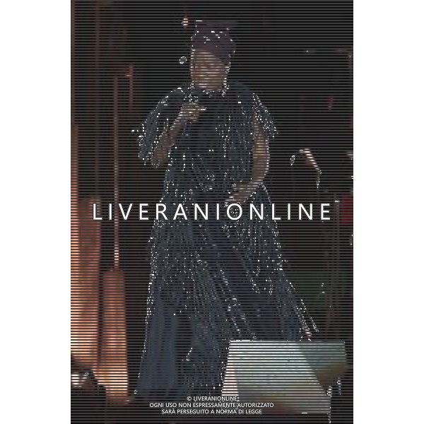 Citta\' del Vaticano 13 Settembre 2025 Celebrita\' internazionali cantano durante l\'evento "Grace for the world" Nella foto: Angelique Kidjo Foto Andrea Bracaglia-Ag Aldo Liverani sas