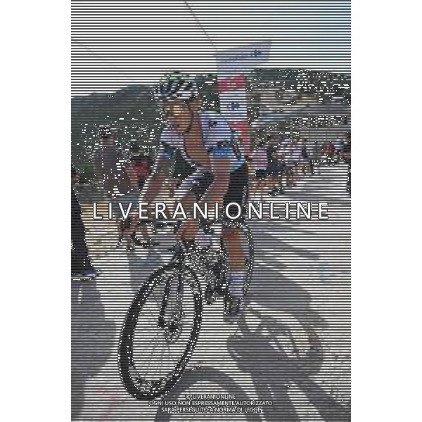 13-09-2025 Vuelta A Espana; Tappa 20 Robledo De Chavela - Bola Del Mundo; 2025, Movistar; Garcia Cortina, Ivan; Bola Del Mundo; ©SIROTTI - AGENZIA ALDO LIVERANI SAS