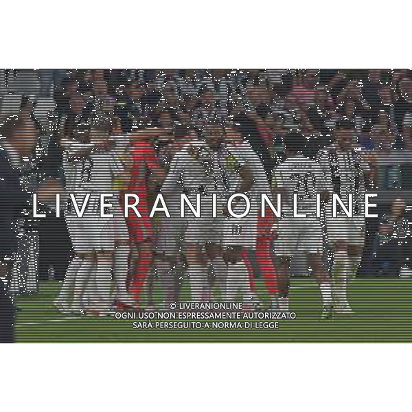 Torino 13.09.2025 Allianz Stadium @Manuela Viganti /Ag. Aldo Liverani sas Juventus vs Inter Campionato Calcio Serie A Enilive 2025/2026 3a giornata Nella foto: esultanza juventus dopo il gol di vasilijie adzic