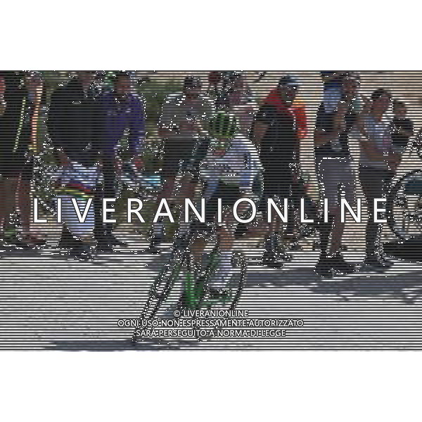 13-09-2025 Vuelta A Espana; Tappa 20 Robledo De Chavela - Bola Del Mundo; 2025, Caja Rural - Seguros Rga; Guardeno Romano, Jaume; Bola Del Mundo; ©SIROTTI - AGENZIA ALDO LIVERANI SAS