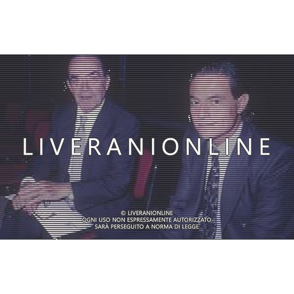 COL-RETROSPETTIVA MASSIMO DAPPORTO ATTORE NELLA FOTO MASSIMO DAPPORTO CON IL PADRE CARLO DAPPORTO AG ALDO LIVERANI SAS 