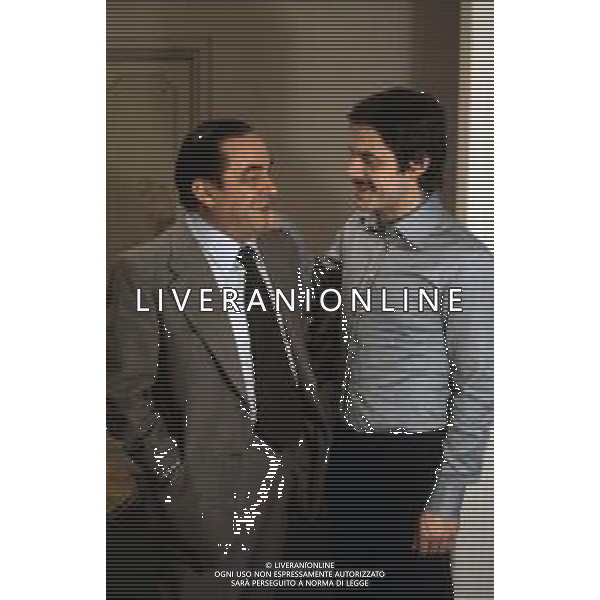 COL-RETROSPETTIVA MASSIMO DAPPORTO ATTORE NELLA FOTO MASSIMO DAPPORTO CON IL PADRE CARLO DAPPORTO AG ALDO LIVERANI SAS 