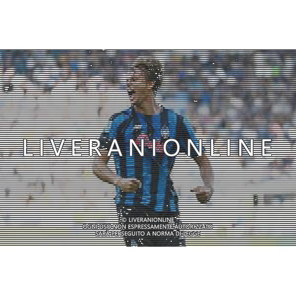 TVRG Atalanta vs Lecce nella foto Giorgio Scalvini (Atalanta) esultanza dopo il gol dell\'1 a 0 Bergamo 14-09-2025 Stadio di Bergamo Atalanta vs Lecce Campionato Serie A Enilive - 3a giornata foto Roberto Garavaglia/Agenzia Aldo Liverani sas