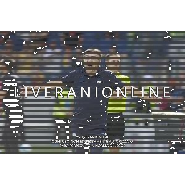 during Atalanta BC vs US Lecce, 3° Serie A Enilive 2025-26 game at New Balance stadium in Bergamo (BG), Italy, on September 14, 2025. (Photo by Davide Casentini) AG ALDO LIVERANI SAS