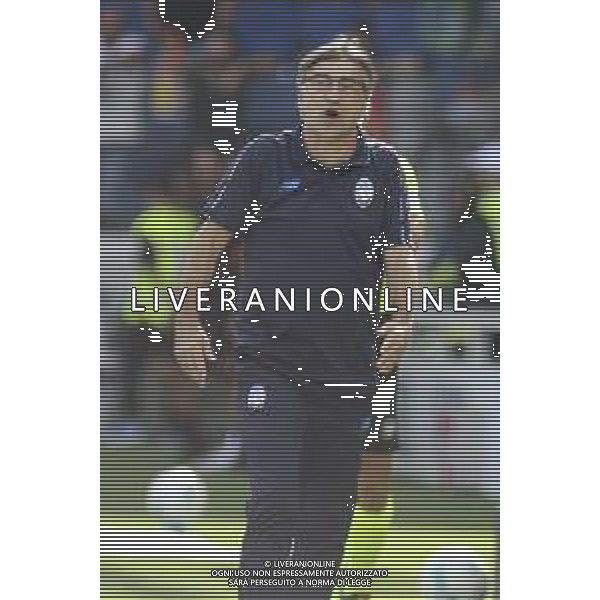 during Atalanta BC vs US Lecce, 3° Serie A Enilive 2025-26 game at New Balance stadium in Bergamo (BG), Italy, on September 14, 2025. (Photo by Davide Casentini) AG ALDO LIVERANI SAS