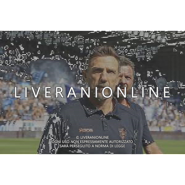 Eusebio Di Francesco Head Coach of US Lecce during Atalanta BC vs US Lecce, 3° Serie A Enilive 2025-26 game at New Balance stadium in Bergamo (BG), Italy, on September 14, 2025. (Photo by Davide Casentini) AG ALDO LIVERANI SAS