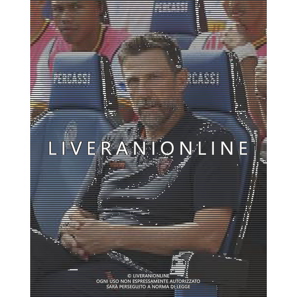 Eusebio Di Francesco Head Coach of US Lecce during Atalanta BC vs US Lecce, 3° Serie A Enilive 2025-26 game at New Balance stadium in Bergamo (BG), Italy, on September 14, 2025. (Photo by Davide Casentini) AG ALDO LIVERANI SAS