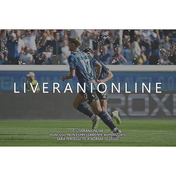 TVRG Atalanta vs Lecce nella foto Charles de Ketelaere (Atalanta) esultanza dopo il gol del 2 a 0 Bergamo 14-09-2025 Stadio di Bergamo Atalanta vs Lecce Campionato Serie A Enilive - 3a giornata foto Roberto Garavaglia/Agenzia Aldo Liverani sas