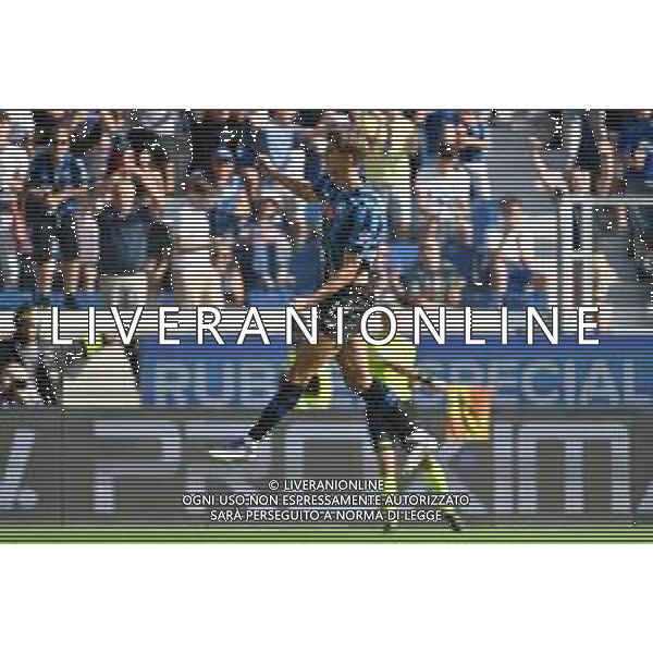 TVRG Atalanta vs Lecce nella foto Charles de Ketelaere (Atalanta) esultanza dopo il gol del 2 a 0 Bergamo 14-09-2025 Stadio di Bergamo Atalanta vs Lecce Campionato Serie A Enilive - 3a giornata foto Roberto Garavaglia/Agenzia Aldo Liverani sas