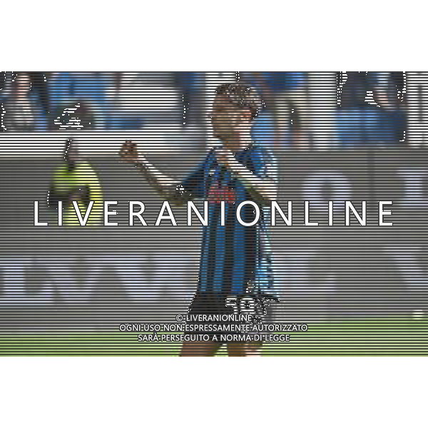 TVRG Atalanta vs Lecce nella foto Nicola Zalewski (Atalanta) esultanza dopo il gol del 3 a 0 Bergamo 14-09-2025 Stadio di Bergamo Atalanta vs Lecce Campionato Serie A Enilive - 3a giornata foto Roberto Garavaglia/Agenzia Aldo Liverani sas