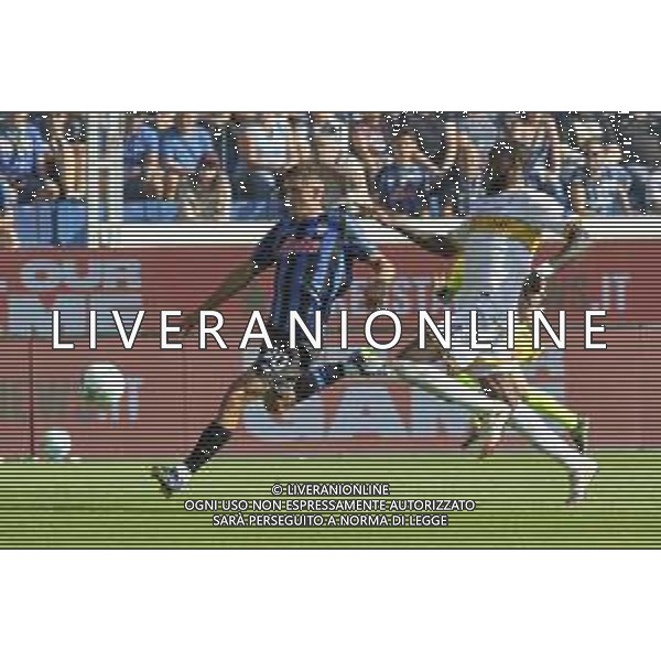 Nikola Krstovic of Atalanta BC play the ball during Atalanta BC vs US Lecce, 3° Serie A Enilive 2025-26 game at New Balance stadium in Bergamo (BG), Italy, on September 14, 2025. (Photo by Davide Casentini) ag aldo liverani sas