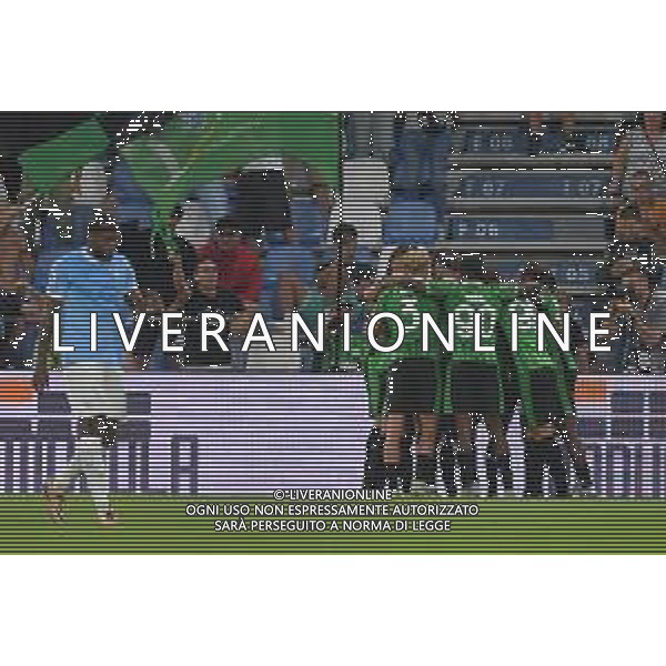 Sassuolo vs Lazio Campionato Serie A Enilive - 3 Giornata Stadio Mapei - Reggio Emilia 14-09-2025 nella foto Esultanza Sassuolo Foto Federico Gaetano - ag Aldo liverani