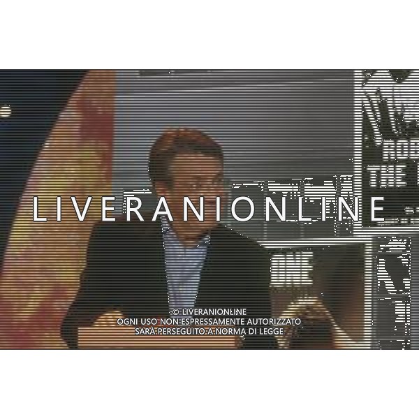 DIAP-RETROSPETTIVA FERRUCCIO AMENDOLA ATTORE E DOPPIATORE NELLA FOTO FERRUCCIO AMENDOLA NELL\'ANNO 1995 A MILANO AG ALDO LIVERANI SAS