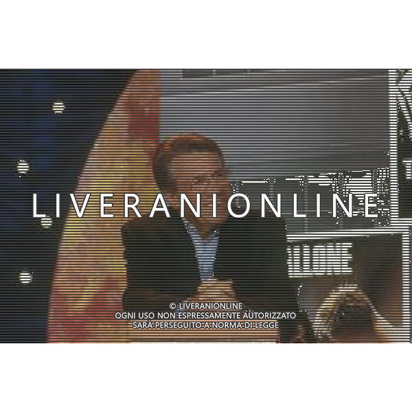DIAP-RETROSPETTIVA FERRUCCIO AMENDOLA ATTORE E DOPPIATORE NELLA FOTO FERRUCCIO AMENDOLA NELL\'ANNO 1995 A MILANO AG ALDO LIVERANI SAS