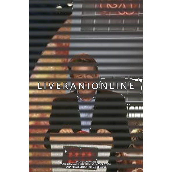 DIAP-RETROSPETTIVA FERRUCCIO AMENDOLA ATTORE E DOPPIATORE NELLA FOTO FERRUCCIO AMENDOLA NELL\'ANNO 1995 A MILANO AG ALDO LIVERANI SAS