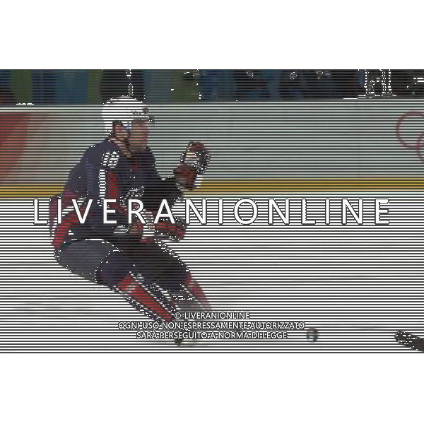 TORINO 18/02/2006 XX OLIMPIADI INVERNALI HOCKEY SU GHIACCIO MASCHILE USA-REBUBBLICA CECA NELLA FOTO DRURY CHRIS PH GIGI ARCAINI/AG.ALDO LIVERANI