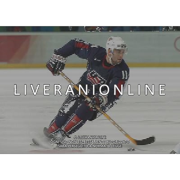 TORINO 18/02/2006 XX OLIMPIADI INVERNALI HOCKEY SU GHIACCIO MASCHILE USA-REBUBBLICA CECA NELLA FOTO GOMEZ SCOTT PH GIGI ARCAINI/AG.ALDO LIVERANI