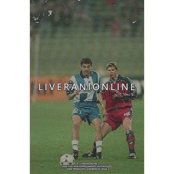 NEG-19-04-2000 MONACO DI BAVIERA QUARTI DI FINALE DI CHAMPIONS LEAGUE BAYERN MONACO-FC PORTO NELLA FOTO CAPUCHO E MICHAEL TARNAT AG ALDO LIVERANI SAS