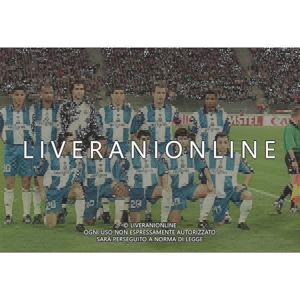NEG-19-04-2000 MONACO DI BAVIERA QUARTI DI FINALE DI CHAMPIONS LEAGUE BAYERN MONACO-FC PORTO NELLA FOTO FORMAZIONE FC PORTO 1999-2000 AG ALDO LIVERANI SAS