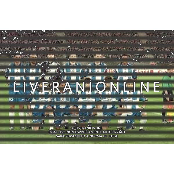 NEG-19-04-2000 MONACO DI BAVIERA QUARTI DI FINALE DI CHAMPIONS LEAGUE BAYERN MONACO-FC PORTO NELLA FOTO FORMAZIONE FC PORTO 1999-2000 AG ALDO LIVERANI SAS