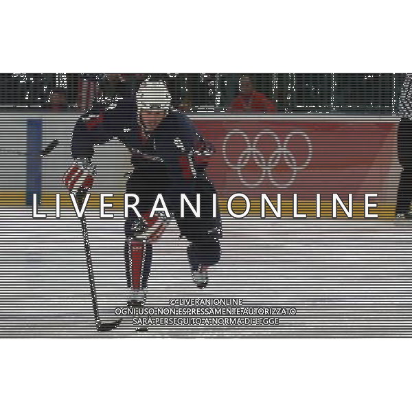 TORINO 18/02/2006 XX OLIMPIADI INVERNALI HOCKEY SU GHIACCIO MASCHILE USA-REBUBBLICA CECA NELLA FOTO MODANO MIKE PH GIGI ARCAINI/AG.ALDO LIVERANI