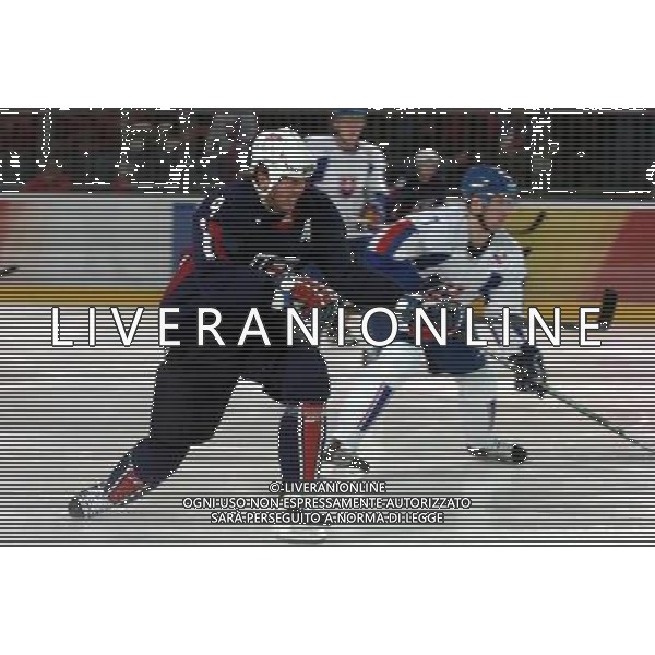 TORINO 18/02/2006 XX OLIMPIADI INVERNALI HOCKEY SU GHIACCIO MASCHILE USA-REBUBBLICA CECA NELLA FOTO MODANO MIKE PH GIGI ARCAINI/AG.ALDO LIVERANI