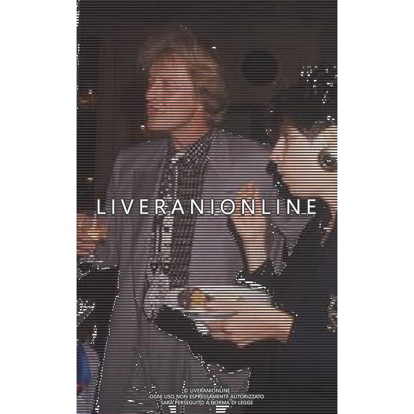 DIAP-RETROSPETTIVA RUTGER HAUER ATTORE NELLA FOTO RUTGER HAUER A VENEZIA NELL\'ANNO 1989 AG ALDO LIVERANI SAS 