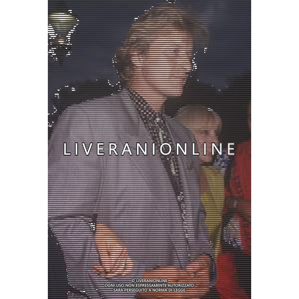 DIAP-RETROSPETTIVA RUTGER HAUER ATTORE NELLA FOTO RUTGER HAUER A VENEZIA NELL\'ANNO 1989 AG ALDO LIVERANI SAS 