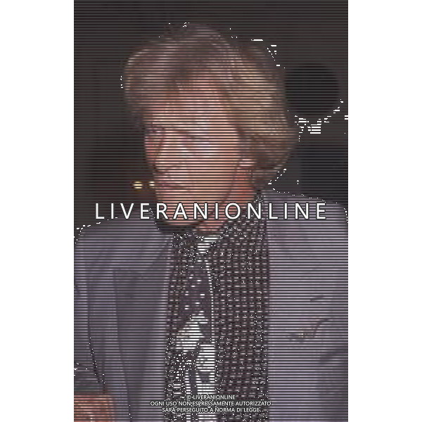 DIAP-RETROSPETTIVA RUTGER HAUER ATTORE NELLA FOTO RUTGER HAUER A VENEZIA NELL\'ANNO 1989 AG ALDO LIVERANI SAS 