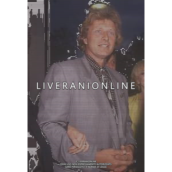 DIAP-RETROSPETTIVA RUTGER HAUER ATTORE NELLA FOTO RUTGER HAUER A VENEZIA NELL\'ANNO 1989 AG ALDO LIVERANI SAS 
