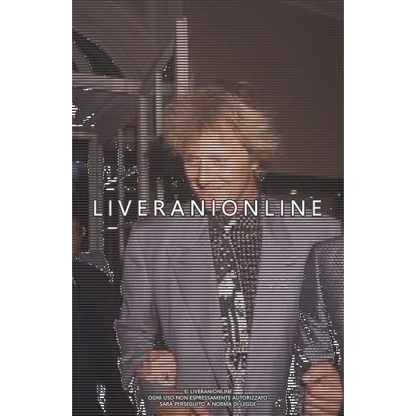 DIAP-RETROSPETTIVA RUTGER HAUER ATTORE NELLA FOTO RUTGER HAUER A VENEZIA NELL\'ANNO 1989 AG ALDO LIVERANI SAS 