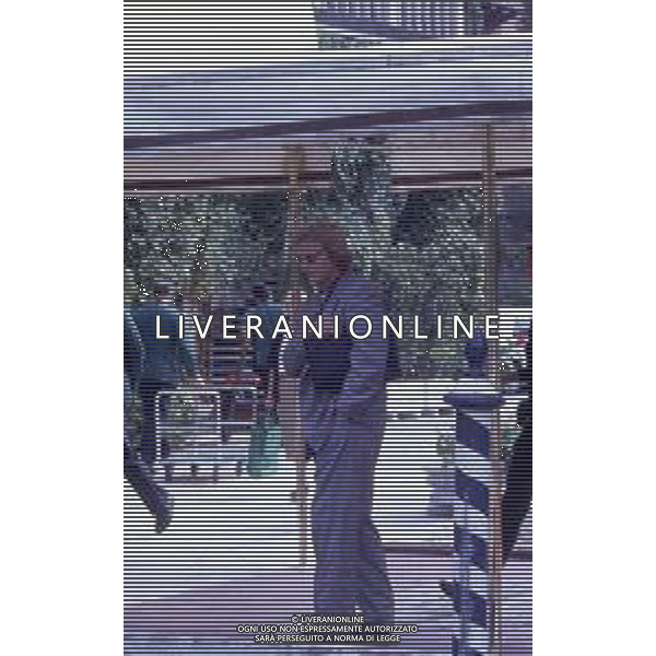DIAP-RETROSPETTIVA RUTGER HAUER ATTORE NELLA FOTO RUTGER HAUER A VENEZIA NELL\'ANNO 1989 AG ALDO LIVERANI SAS 