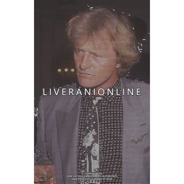 DIAP-RETROSPETTIVA RUTGER HAUER ATTORE NELLA FOTO RUTGER HAUER A VENEZIA NELL\'ANNO 1989 AG ALDO LIVERANI SAS 