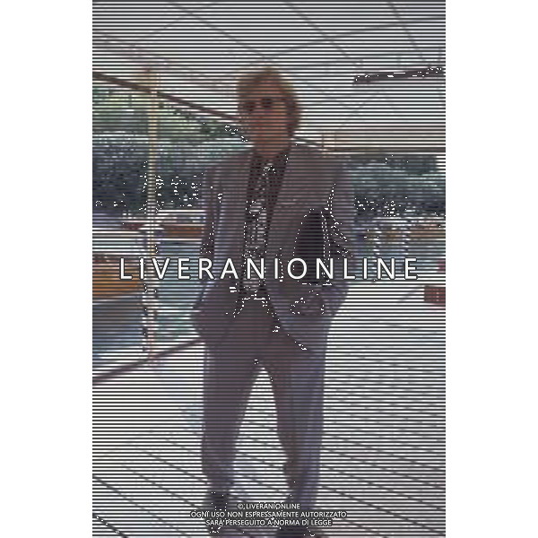 DIAP-RETROSPETTIVA RUTGER HAUER ATTORE NELLA FOTO RUTGER HAUER A VENEZIA NELL\'ANNO 1989 AG ALDO LIVERANI SAS