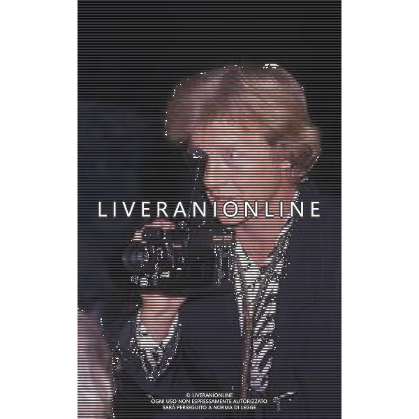 DIAP-RETROSPETTIVA RUTGER HAUER ATTORE NELLA FOTO RUTGER HAUER A VENEZIA NELL\'ANNO 1989 AG ALDO LIVERANI SAS