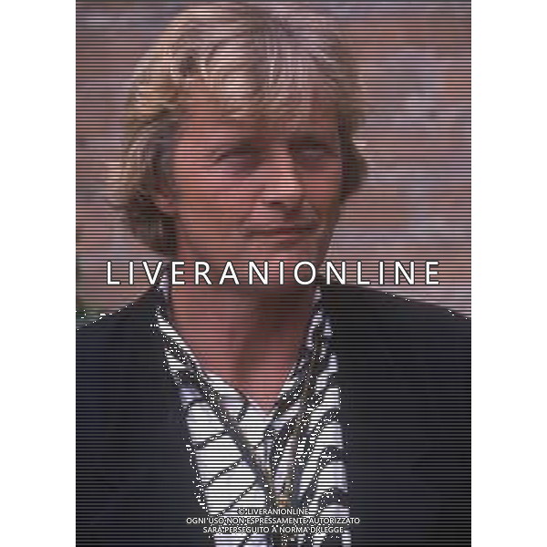 DIAP-RETROSPETTIVA RUTGER HAUER ATTORE NELLA FOTO RUTGER HAUER A VENEZIA NELL\'ANNO 1989 AG ALDO LIVERANI SAS