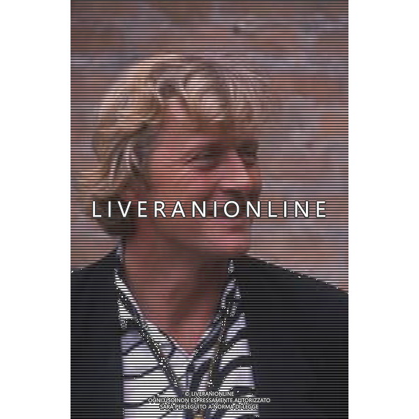 DIAP-RETROSPETTIVA RUTGER HAUER ATTORE NELLA FOTO RUTGER HAUER A VENEZIA NELL\'ANNO 1989 AG ALDO LIVERANI SAS