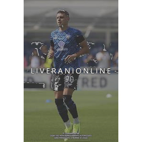 Nikola Krstovic of Atalanta BC during warms up before Atalanta BC vs US Lecce, 3° Serie A Enilive 2025-26 game at New Balance stadium in Bergamo (BG), Italy, on September 14, 2025. (Photo by Davide Casentini) ©TVDC Davide Casentini - AGENZIA ALDO LIVERANI SAS