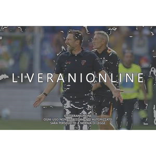 Eusebio Di Francesco Head Coach of US Lecce gestures during Atalanta BC vs US Lecce, 3° Serie A Enilive 2025-26 game at New Balance stadium in Bergamo (BG), Italy, on September 14, 2025. (Photo by Davide Casentini) ©TVDC Davide Casentini - AGENZIA ALDO LIVERANI SAS