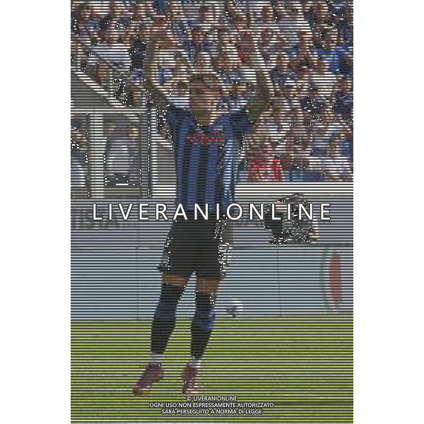 Nicola Zalewski of Atalanta BC gestures during Atalanta BC vs US Lecce, 3° Serie A Enilive 2025-26 game at New Balance stadium in Bergamo (BG), Italy, on September 14, 2025. (Photo by Davide Casentini) ©TVDC Davide Casentini - AGENZIA ALDO LIVERANI SAS