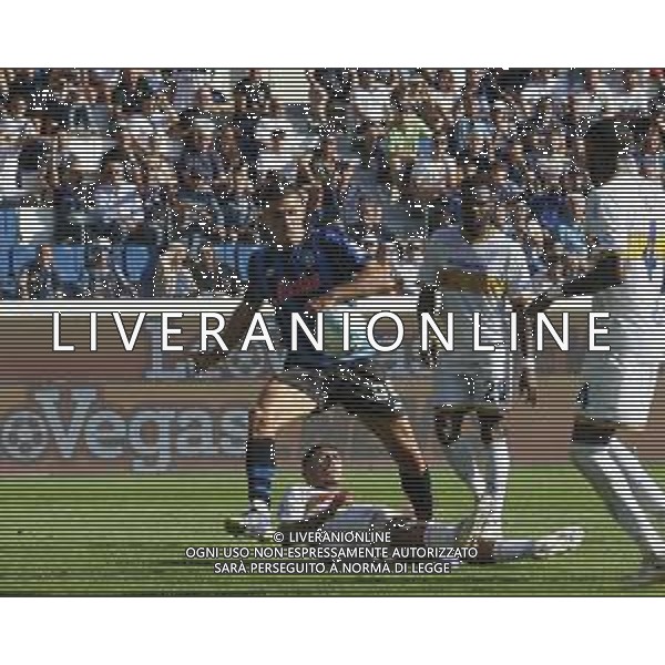 Nikola Krstovic of Atalanta BC play the ball during Atalanta BC vs US Lecce, 3° Serie A Enilive 2025-26 game at New Balance stadium in Bergamo (BG), Italy, on September 14, 2025. (Photo by Davide Casentini) ©TVDC Davide Casentini - AGENZIA ALDO LIVERANI SAS