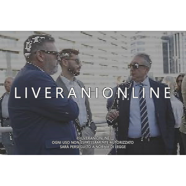 15/09/2025 RIMINI - omicidio Pierina Paganelli - processo a carico di DASSILVA LOUIS - nella foro: GIACOMO E GIULIANO SAPONI figli di Pierina Paganelli ©Claudio Zamagni/- AGENZIA ALDO LIVERANI SAS