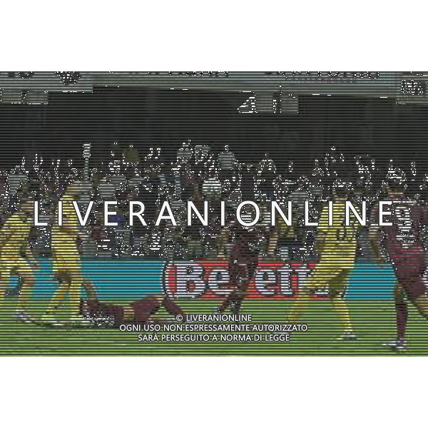 14 09 2025 - Salerno. Stadio Arechi. Serie C. Salernitana-Sorrento Nella foto esultanza gol 2-1 di Galo Capomaggio Foto Giuseppe Cuozzo/Agenzia Liverani- AGENZIA ALDO LIVERANI SAS