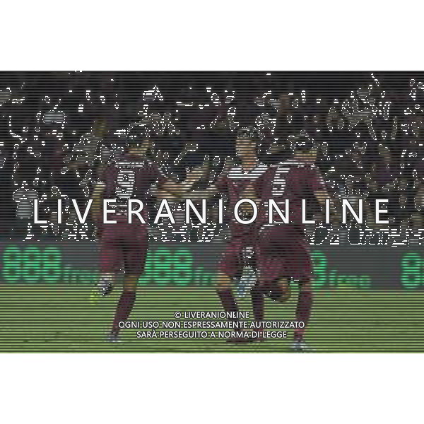 14 09 2025 - Salerno. Stadio Arechi. Serie C. Salernitana-Sorrento Nella foto esultanza Roberto Inglese dopo gol 1-1 Foto Giuseppe Cuozzo/Agenzia Liverani- AGENZIA ALDO LIVERANI SAS