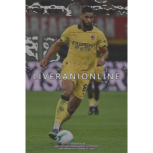 Milan vs Bologna nella foto Ruben Loftus-Cheek (Milan) Milano 14-09-2025 Stadio Giuseppe Meazza - San Siro Milan vs Bologna Campionato Serie A Enilive - 3a giornata foto Roberto Garavaglia/Agenzia Aldo Liverani sas