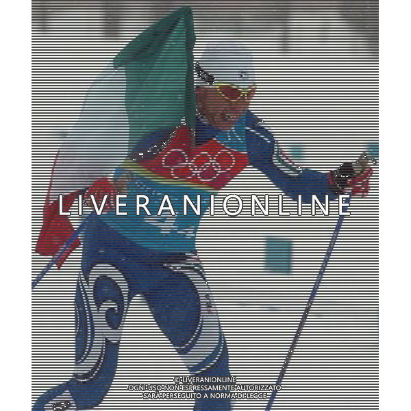 STAFFETTA MASCHILE SCI DI FONDO 19/02/2006 XX OLIMPIADI INVERNALI TORINO 2006 NELLA FOTO VINCITORI DELLA MEDAGLIA D\'ORO - ZORZI CRISTIAN PH ARCAINI/AGENZIA ALDO LIVERANI